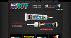 Desktop Screenshot of colorriteinc.com